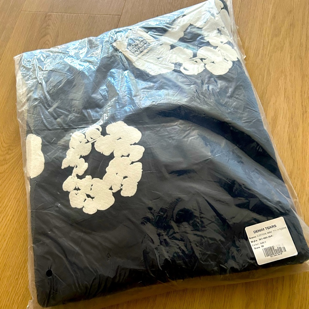 Navy blue Denim Tears hoodie